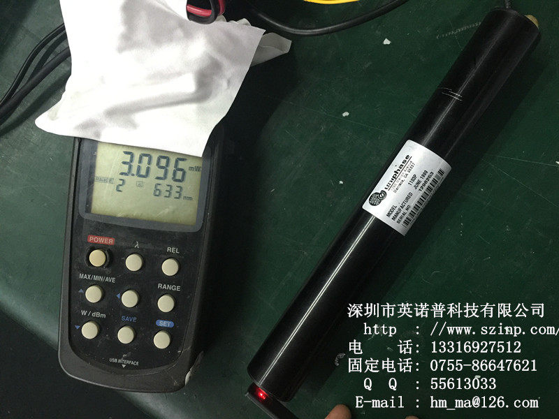 Second-hand JDSU 1103P He-Ne Laer Tube Helium-Neon laser