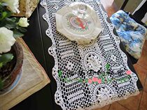 2011 New Products] Export UK original single handmade hook table flag VS scarf VS bed flag