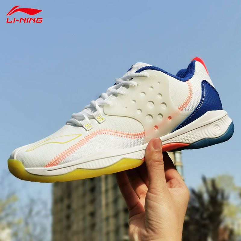 Li Ning war halberd badminton shoes men's 2021 new official summer mesh breathable casual badminton sneakers
