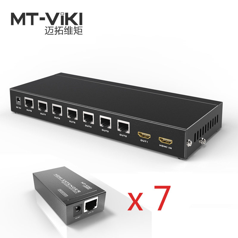 Maitrau Vimoment HDMI Extension Dispenser 10% 8 50 m 50 m HD transfer network route One more collection ED108