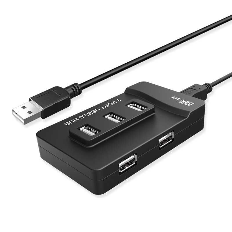 Maxtor Wei moment USB extension cable one drag 7 port usb hub extension 2 0 computer multi-interface hub