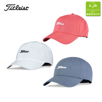 Titleist Mens Golf Hat Spring Summer Lightweight Player Hat Cotton Golf Sun Hood Hats Adjustable