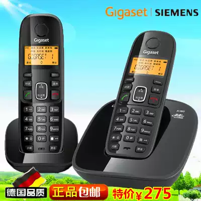 Gigaset original Siemens digital radiotelephone A180 home office fixed landline twin machine