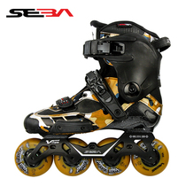 Floral Break Code Special Price Lions LeSEBA Wheels Skating Shoes Men Carbon Fiber Flat Flowers Shoes Women Straight Row HV IGOR TRIX