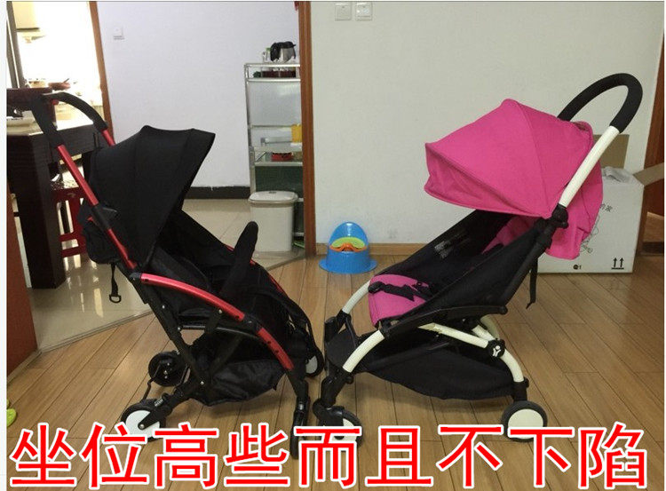 婴儿推车超轻便折叠可坐可躺儿童宝宝童车可上