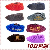 Can be repeatedly washed indoor shoe cover foot cover household fabric non-slip wear-resistant breathable thickened student room foot cover