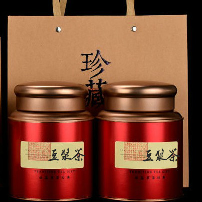 Soy milk tea Xiamen soy milk Guanyin tea Gulangyu soy milk oolong tea 500 gr gift box to drink soy milk growing up