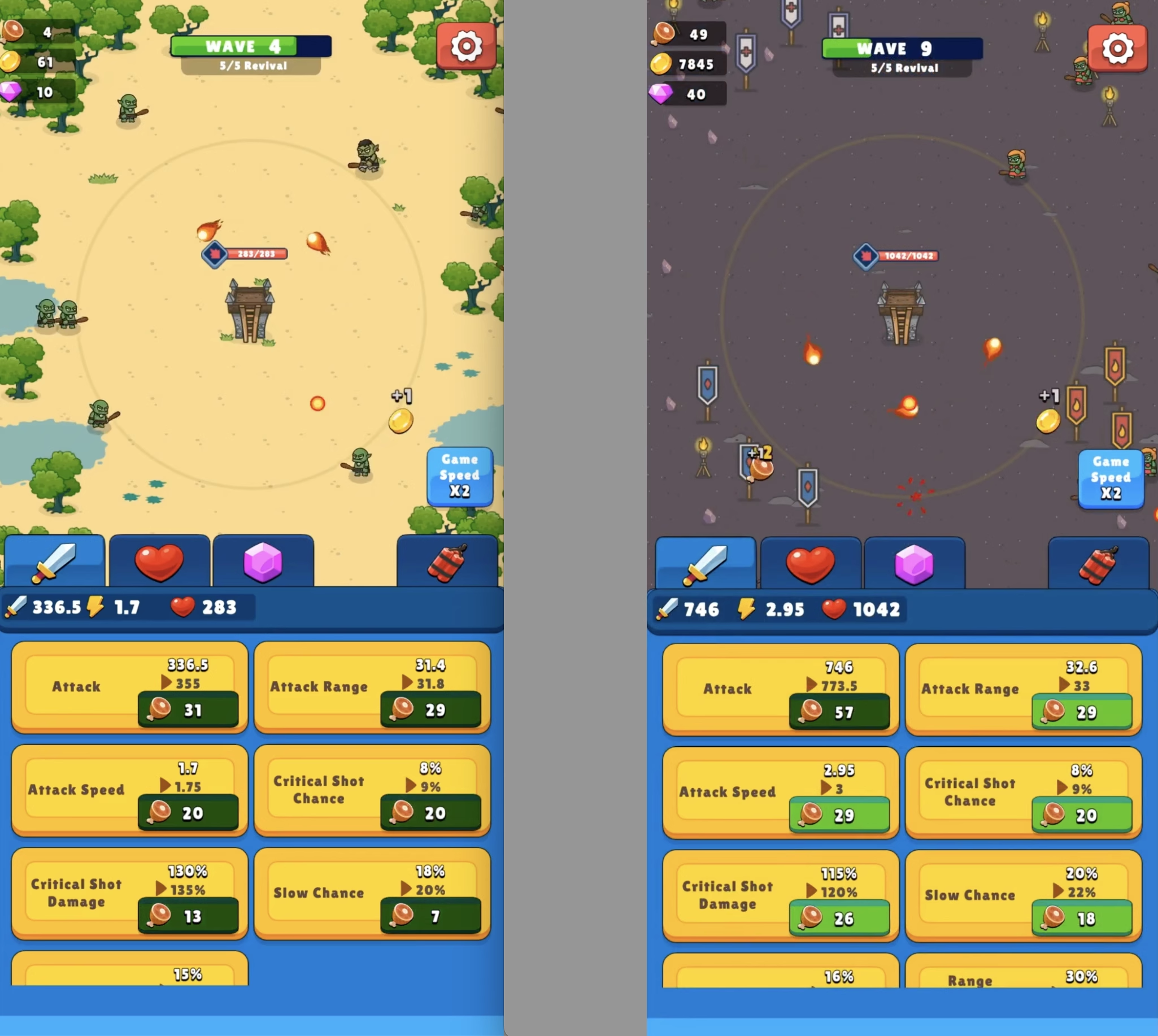 Unity 放置塔防 Idle Tower Defense 精品游戏源码 中心塔防游戏-成都宝兰