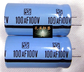Telefunken NSF 100V100UF 300B 211 845 cathode capacitor fairy