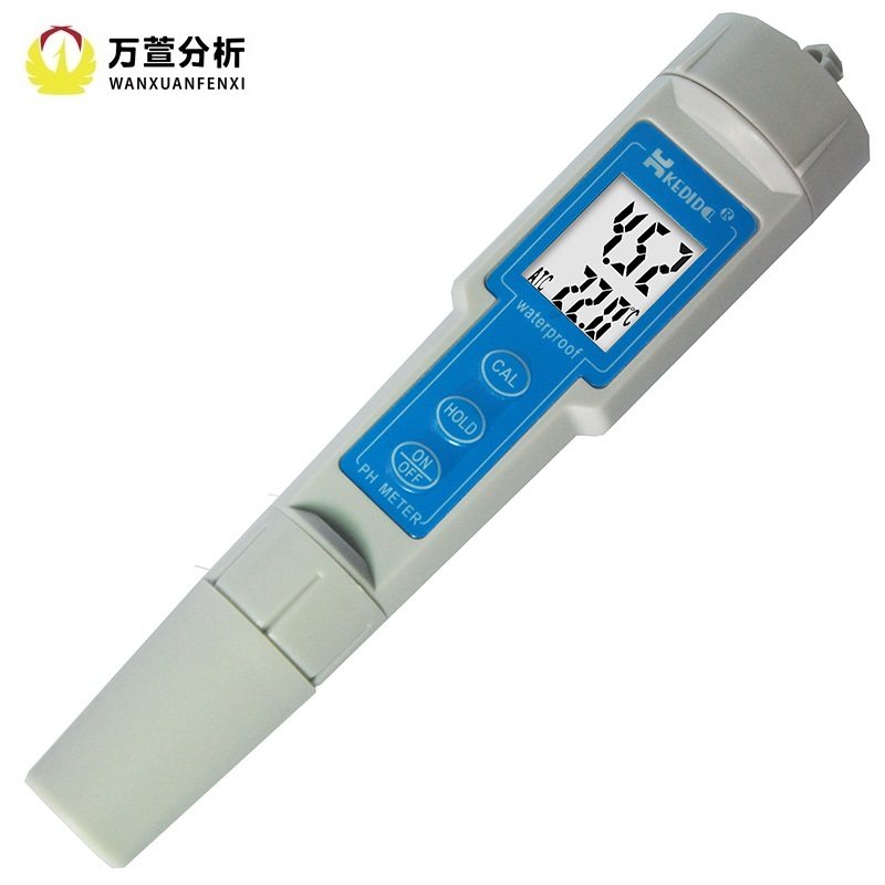 深圳柯迪达CT-6020L带背景光灯高精度0.01防水便携笔式酸度仪ph计