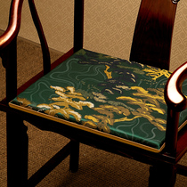 Chinese mahogany sofa chair cushion solid wood chair YG36 Tai master chair dining circle chair cushion tea table tea chair cushion