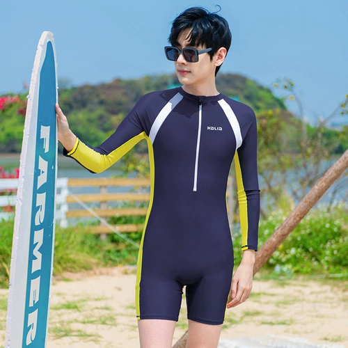 Купальник для взрослых, комплект, быстросохнущий лонгслив для тренировок, подходит для подростков, защита от солнца, большой размер