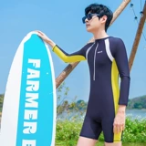 Купальник для взрослых, комплект, быстросохнущий лонгслив для тренировок, подходит для подростков, защита от солнца, большой размер