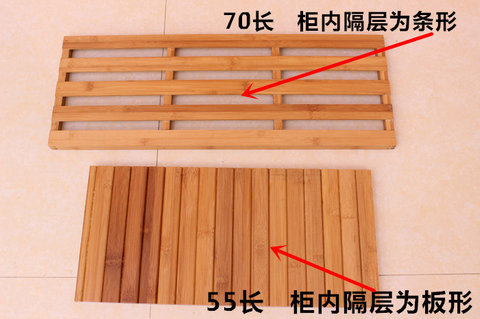 Bamboo tủ sách tủ sách với cửa tủ sách kệ tủ sách với ngăn kéo tủ khóa học linh hoạt vào lò vi sóng giá lò - Buồng tủ nhựa 3 ngăn