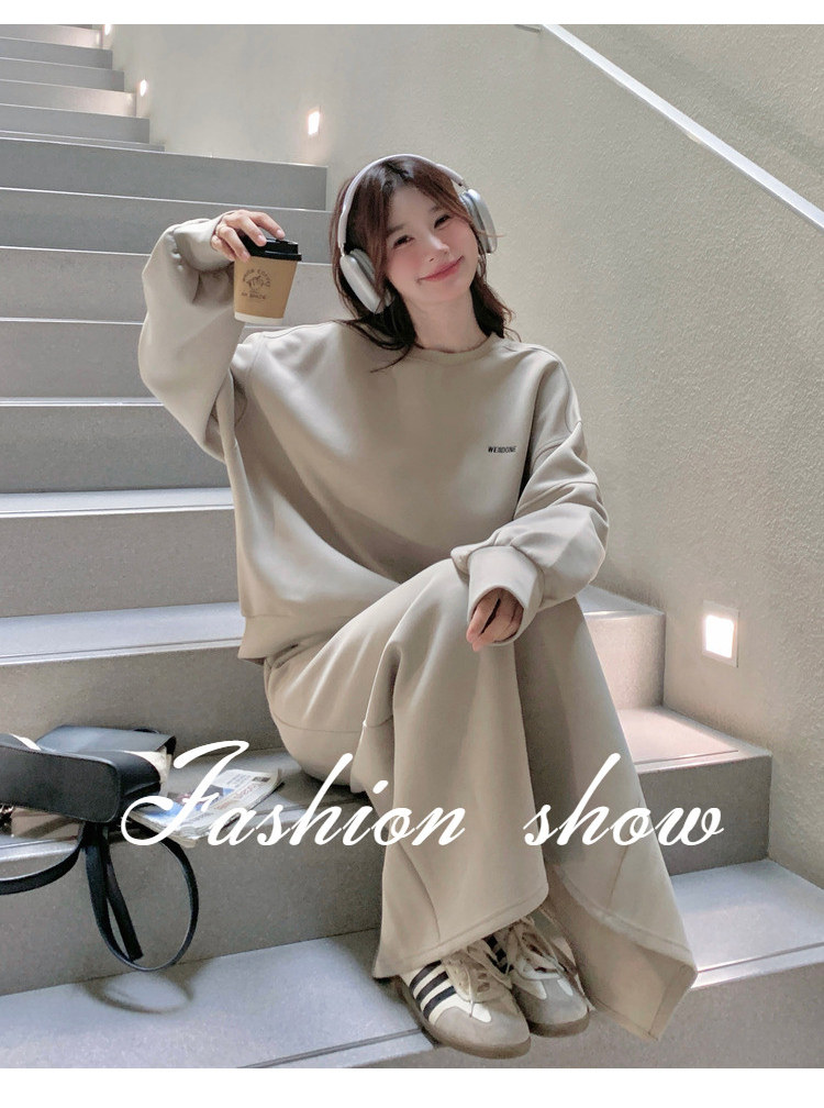 2点セット！【セットアップ】カジュアル 韓国風 ゆる感 高級感