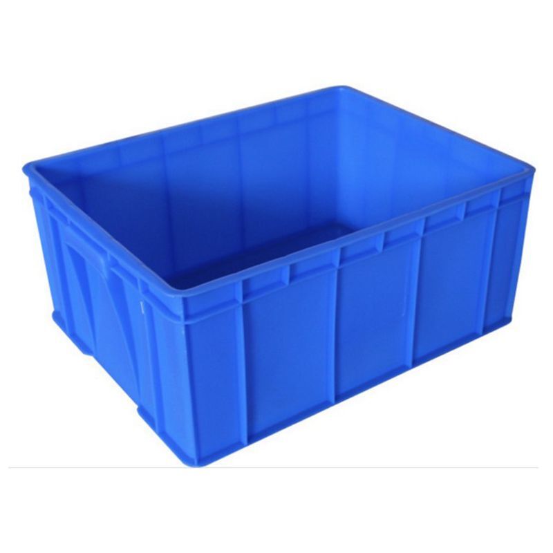 Guangzhou industrial transfer box Rectangular thickened large storage box with lid Turtle plastic box Plastic basket logistics frame
