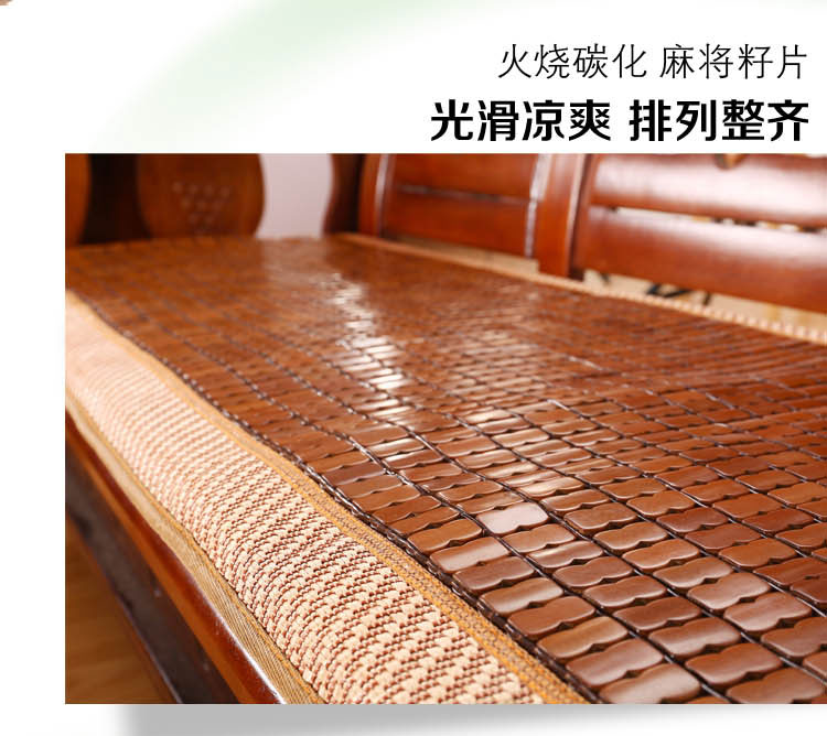 Mùa hè Mahjong mat đệm dày độn đa chức năng kết hợp gỗ rắn sofa đệm duy nhất ba chỗ ngồi đệm