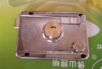 Dirui Ni iron door lock Anti-theft door lock old door lock external door lock Super B-class lock core All copper lock core crescent