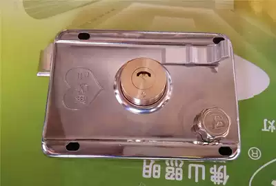 Di Rui iron door lock anti-theft door lock old door lock outer door lock Super B lock cylinder full copper lock cylinder Crescent