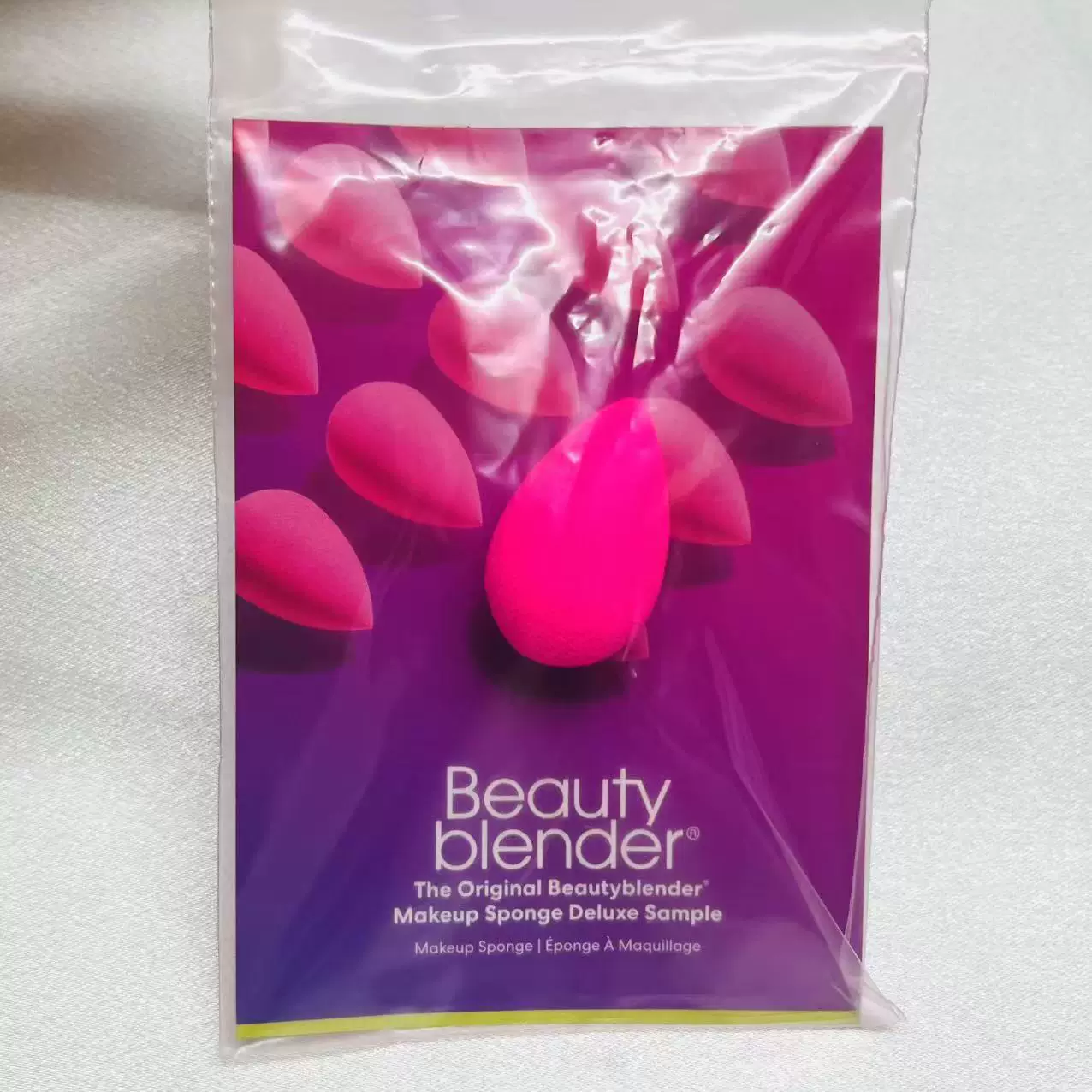 [现货~Beauty blender 粉色美妆蛋mini化妆蛋干湿两用经典款 1个装]
