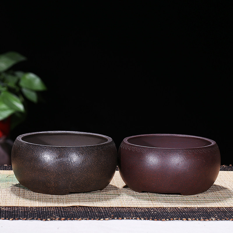 宜興紫砂鉢 多肉菖蒲蘭鉢 大盆栽 小盆栽 宜興紫砂鉢 多肉菖蒲蘭鉢 大