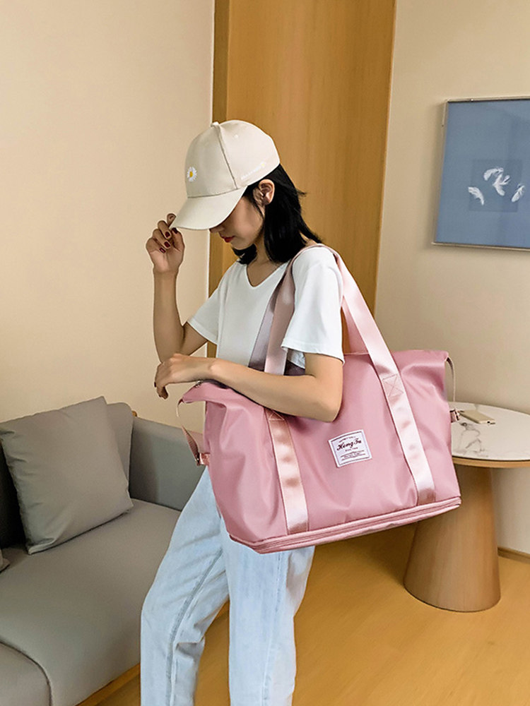 Swimming bag Dry and wet separation women's storage bag Large capacity beach backpack Wash bag Portable fitness equipment special bag