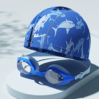 Голубое озеро + очки для плавания [бесплатный футляр для зеркала + беруши]