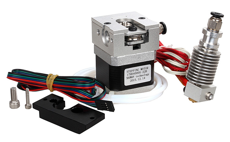 Máy in 3D bulyh từ xa tầm ngắn phổ dụng máy đùn phổ E3D v6 đầu vòi MK8 J-head - Phụ kiện máy in linh kiện máy fax