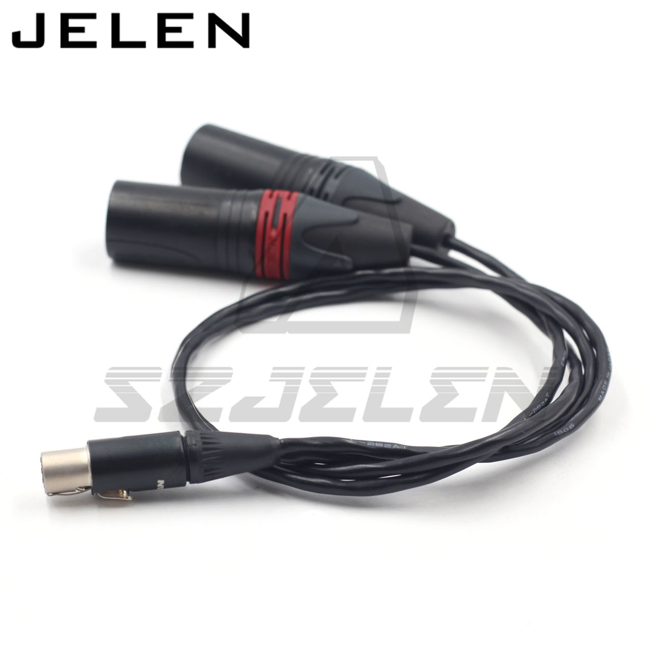 Zaxcom qrx200 Audio Conversion Line ta5f 5 Core for Double Cannon XLR 3 pin male head