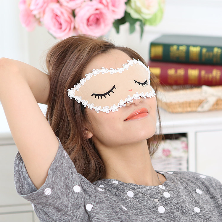 Sleep shading breathable eye cover Cartoon cute cover eye cover