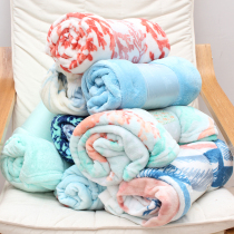Color gift blanket Gift Coral velvet blanket Flannel bed sheet Nap sofa blanket Cover blanket Leisure blanket