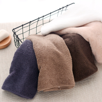 Soft Absorbent Cotton Wash Face Big Towel Pure Color Day Style Minimalist Combi Cotton Wipe Face Towel
