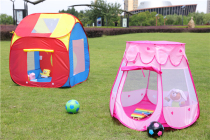 Wanchi Department Store Childrens tent game house Castle over home parent-child interaction This summer baby is more joyless