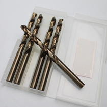 Twist drill bit straight shank high speed steel with cobalt M35 all-grinding special stainless steel metal reaming drill bit 304