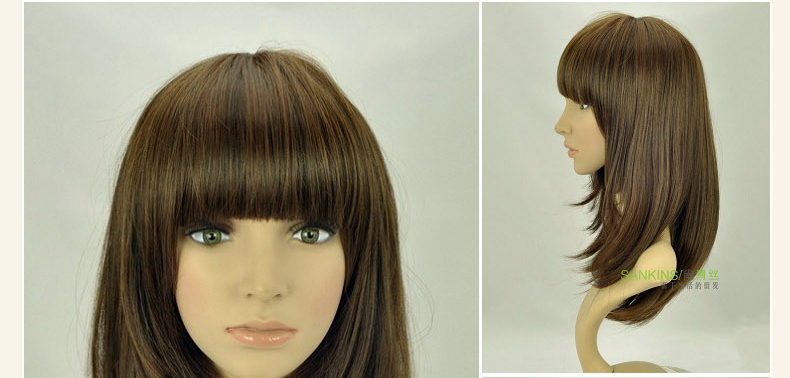 Perruque SANKINS    Long cheveux raides - Ref 2610396 Image 27