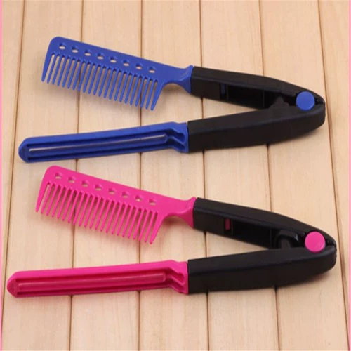 6028 Корейский горячий парикмахерский стиль Новый V-образный дизайн зажима расчесывания расчесыва