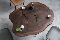 H696 North American black walnuts disc modern brief about 108 * 85 * 6