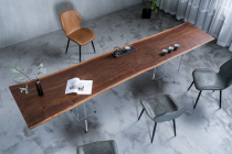 H217 North American black walnuts full board modern minimalist table tea table desk log 310 75 75 63 63 * 6