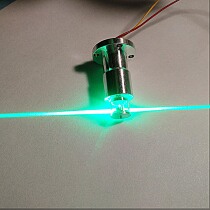 Laser head green spirit level 12-wire imported optical core does not require motherboard 60 mW 3D tube around