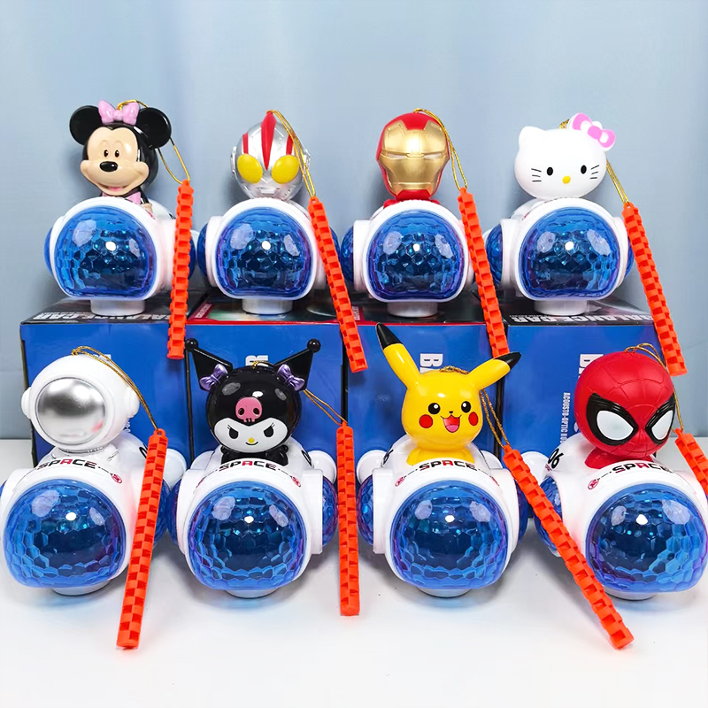 Children's Iron Man Rocket Car with Spray Lantern, Astronaut Sound and Light Toy, Universal Car, Mid-Autumn Festival Lantern Children's Iron Man Rocket Car with Spray Lantern, Astronaut Sound and Light Toy, Universal Car, Mid-Autumn Festival Lantern