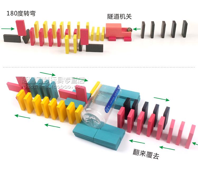 Domino 1000 cái của trẻ em trò chơi người lớn câu đố đặc biệt thông minh khối xây dựng đồ chơi tiêu chuẩn