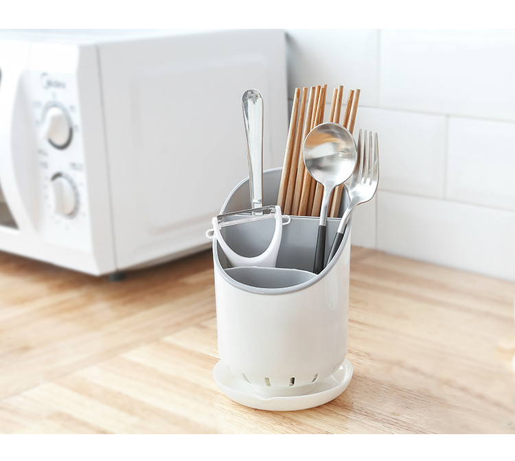 Đũa ống đũa đũa nhựa đa năng hộ gia đình drain cống thoát nước có thể tháo rời sáng tạo muỗng dao kéo hộp lưu trữ khay đựng đồ ăn dặm cho bé