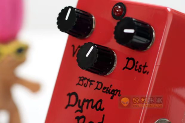 [Bearfoot Dyna Red Dist] Hiệu ứng biến dạng giòn cổ điển [Dụng cụ sắc nét] - Phụ kiện nhạc cụ