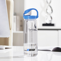 nalgene American sports outdoor water cup male yoga female fitness anti-fall plastic cup running student leak-proof bottle