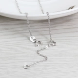 XD Длинный серебряный браслет, золотые аксессуары, серебро 925 пробы, 18 карат, розовое золото