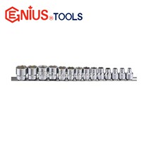 GENIUS TALENT tool 3 8 square 14-piece set Imperial 12 12-angle manual socket set TW-314S