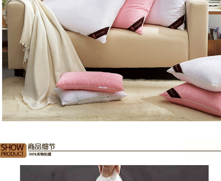 Jiasi Li 100 gối lụa dành cho người lớn gối mẫu giáo gối trẻ nhỏ gối ôm cho bé