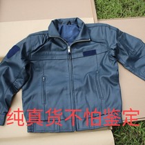 Stock Men Mountain Goat Leather 02 Spring Autumn Pilot Leather Suit Soft Leather Jacket Fidelity