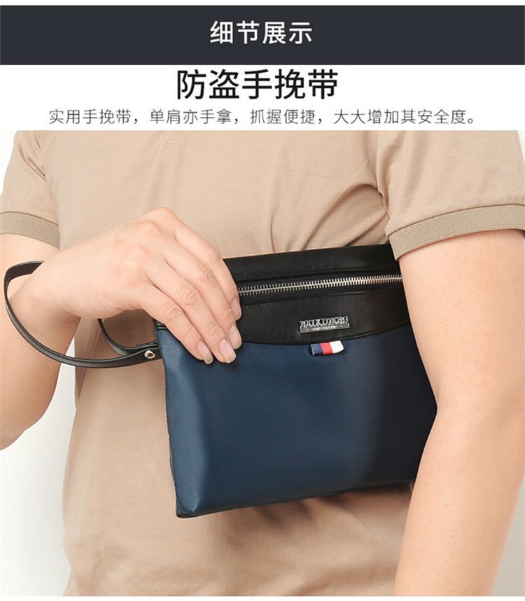 Túi xách bình thường nam vải ly hợp túi Oxford quay phong bì túi thư mục nhỏ kinh doanh nylon công suất lớn ly hợp túi thủy triều - Túi của con người túi charles & keith