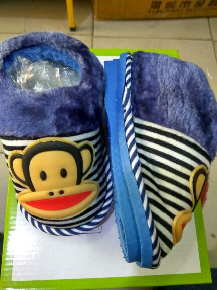 Chaussons enfants en suède - Ref 1026236 Image 5